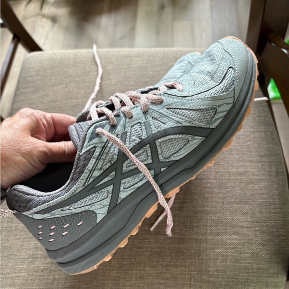 Asics Shoes - ASICS 💙 SALE💙  Light Gray and Pink Athletic Sneakers